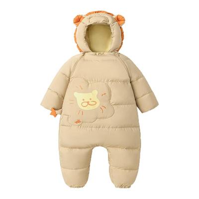 迷你巴拉巴拉婴儿萌趣羽绒连体衣