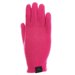 迪卡侬户外保暖手套 男童女童儿童宝宝春季加绒抓绒全指手套KIDO