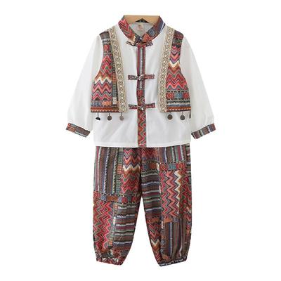 少数民族服装男童儿童异域风情