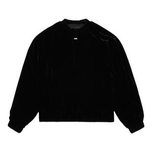 ADERERROR 24FW Product. 40卫衣弹性领设计丝绒面料上衣