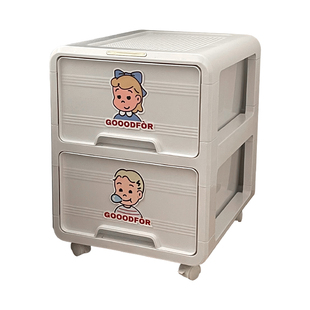 高级感小推车置物架出租房床头柜床边桌下储物抽屉式零食收纳柜子