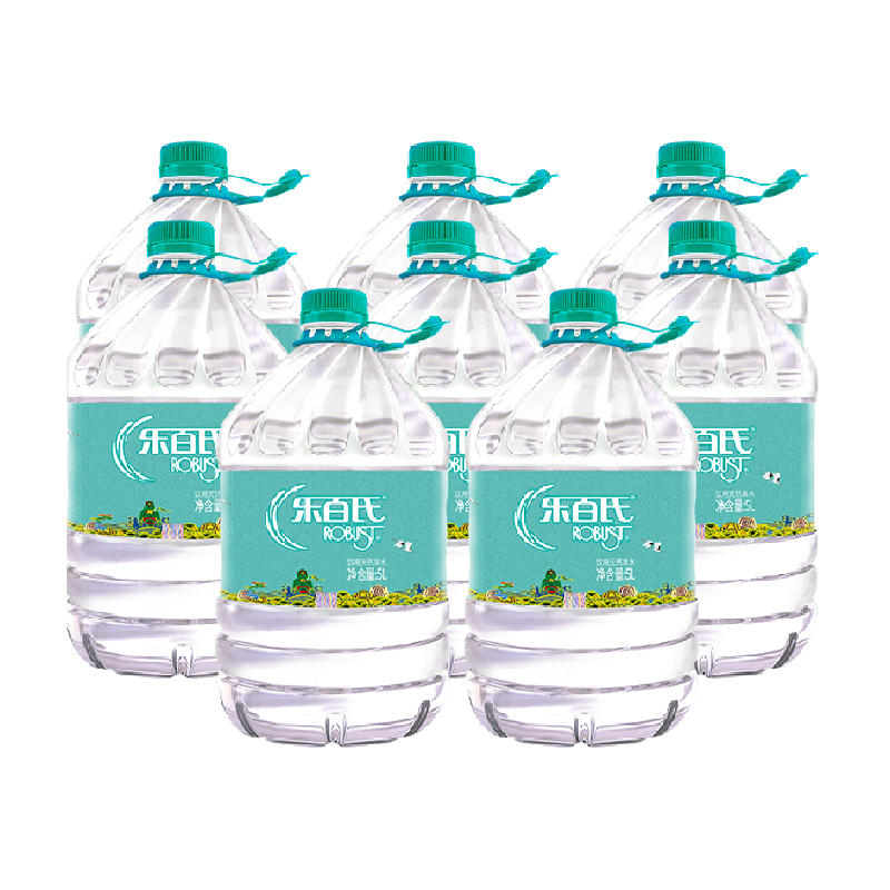 乐百氏桶装水饮用天然水即饮水净化非矿泉水煲汤泡茶家庭箱套装