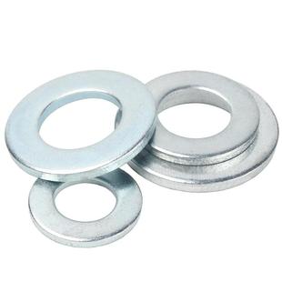 8.8级铁镀锌平垫 金属垫圈加大华司介子螺丝垫片M3M4M5M6M8M10M20