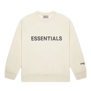 FOG Essentials 20SS新款 胸前字母印花LOGO  圆领套头 长袖卫衣