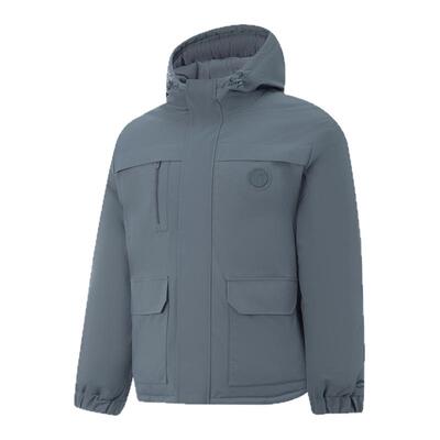 李宁2025冬季新款连帽保暖羽绒服