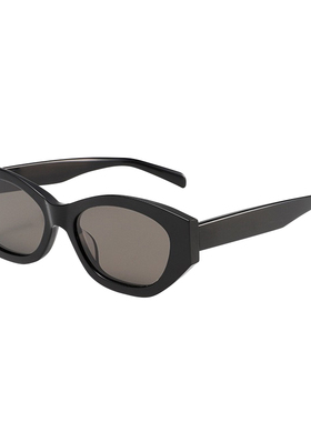 板材猫眼墨镜女2024新款高级