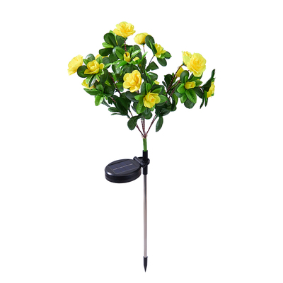 太阳能杜鹃花地插灯户外防水庭院