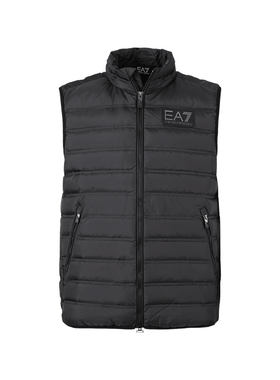 EA7阿玛尼立领鸭绒羽绒马甲