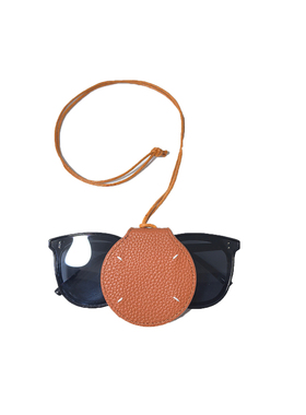 强磁吸圆形眼镜夹项链装饰可挂包