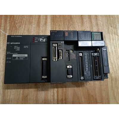 议价三菱PLC一套A1SJHCPU主机A1SD75M1A1维修