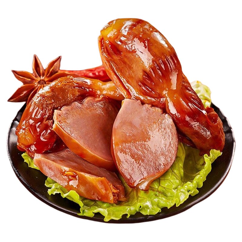 香辣卤味大个鸭胗休闲零食