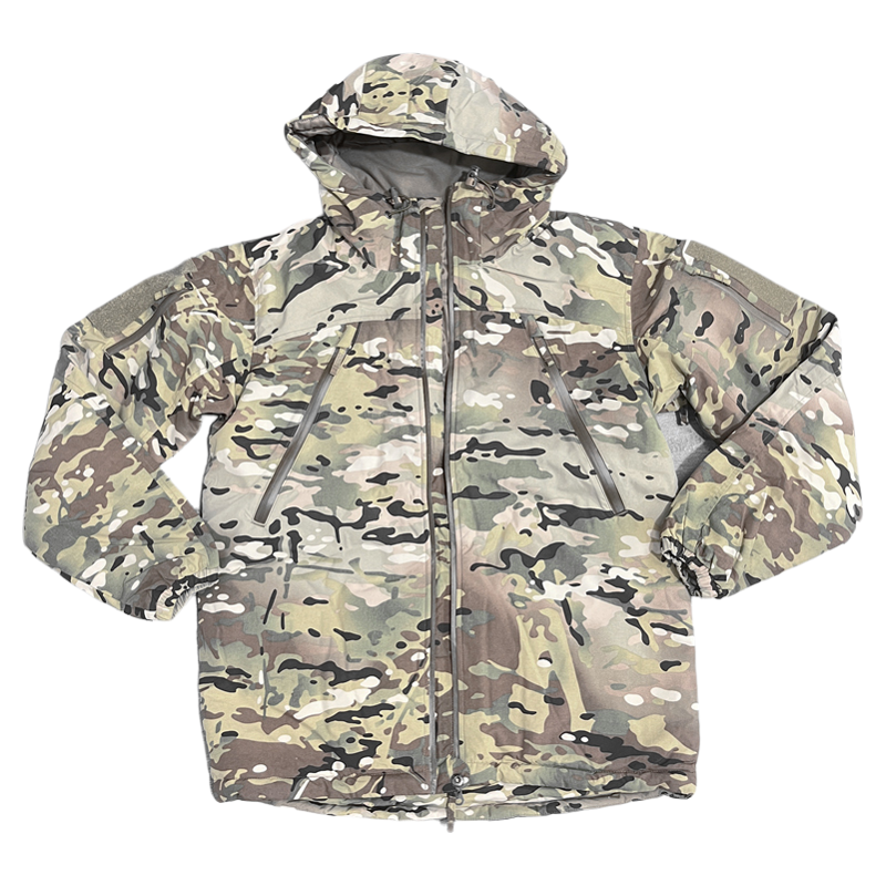战术棉服迷彩男棉衣加厚登山防水