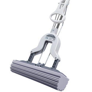 格易美吸水海绵拖把懒人拖布对折式家用胶棉拖把地拖免手洗一拖净