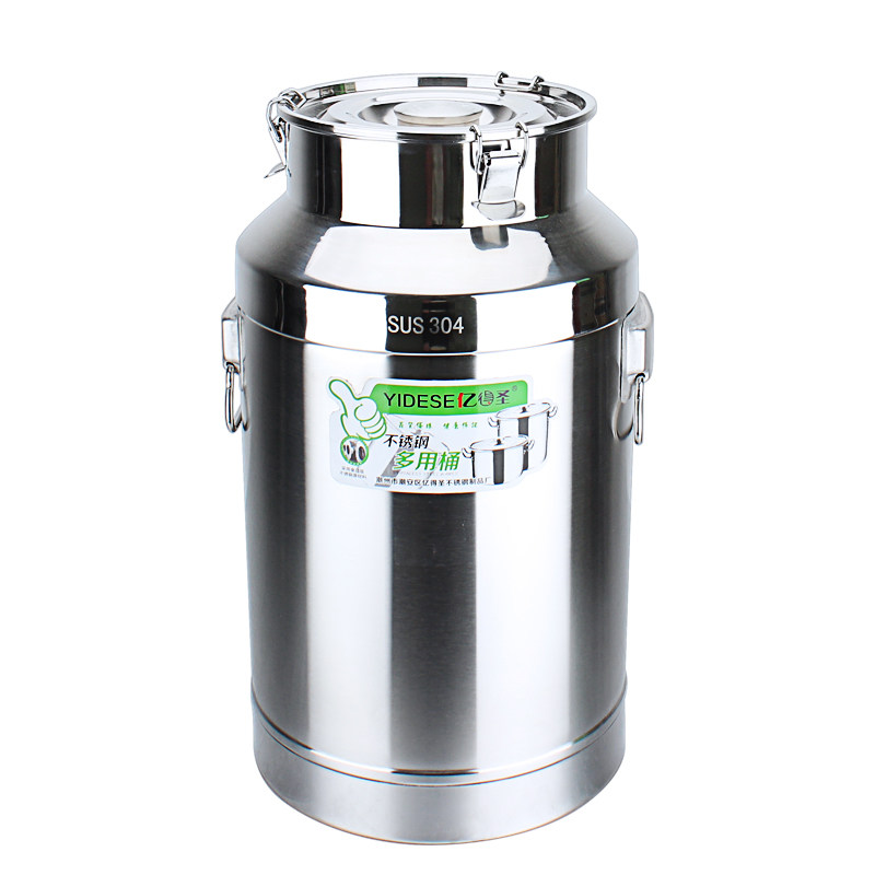 304不锈钢密封罐加厚发酵酒桶油桶密封运输桶茶叶罐食用油牛奶桶
