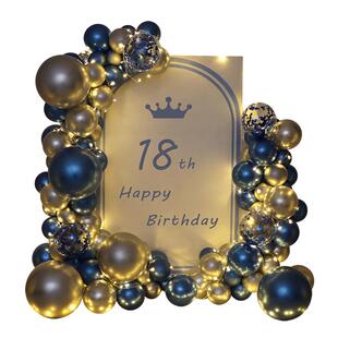 成人礼场景布置装饰18岁气球男孩生日教室家庭男生周岁仪式感女孩