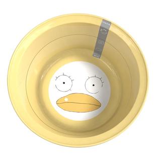 绣川店卡通盆加深加厚圆形塑料脸盆家用大号成人洗衣盆焕龙洗脚盆