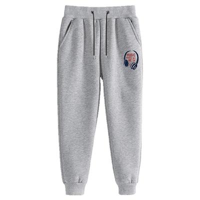 加绒裤子男冬季青少年休闲运动裤