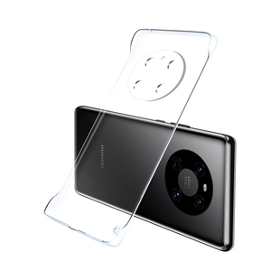 适用于华为mate40手机壳超薄透明无边框mate40pro高级简约个性防摔硬壳HUAWEI新款透气裸机手感手机保护外壳