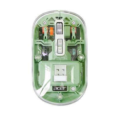 acer无线蓝牙双模透明鼠标便携