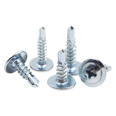 包邮镀锌大扁头钻尾螺丝自攻