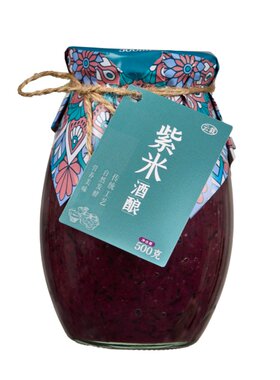 云栽墨江紫米酒酿醪糟浓郁