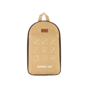 户外厨具便携套装不锈钢16件套露营野营房车用品收纳包烧烤炊具