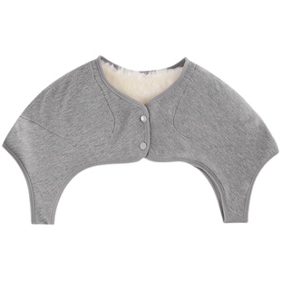 羊毛皮毛护肩保暖肩周男女中老年肩膀防寒颈椎坎肩月子睡觉秋冬季