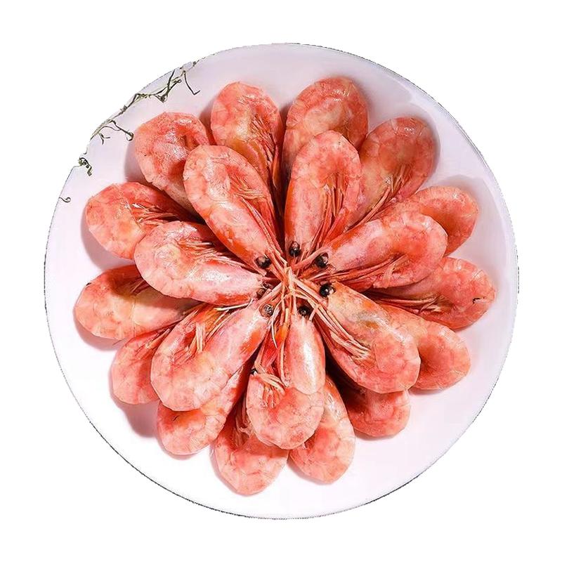 北极甜虾刺身丹麦甜虾