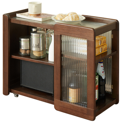 爱木思林实木沙发边几可移动茶几