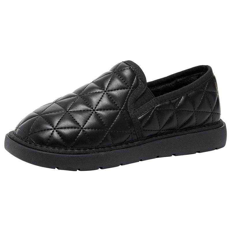 �� ѩ��ѥŮЬ ������ë�޼���Բͷ��ѥ ƽ��Ь 1743 89Ԫ