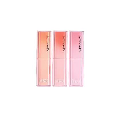 秋蔻温变淡彩唇膏口红保湿滋润