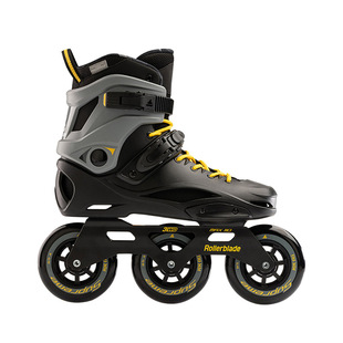 柚子轮滑Rollerblade官方110轮滑鞋成年男女大三轮刷街专业直排轮
