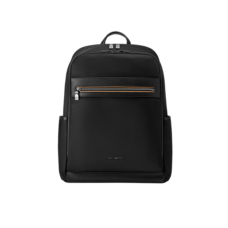 新秀丽男士双肩包2023新款尼龙背包 商务通勤男款电脑包男包包45Q