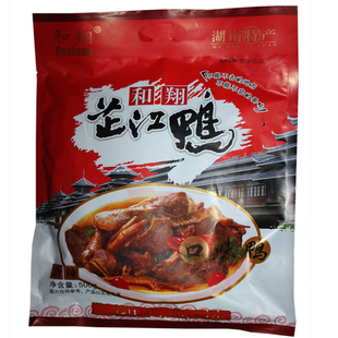 湖南湘西怀化特产芷江和翔炒劲辣鸭肉类熟食地方风味湘菜小吃零食