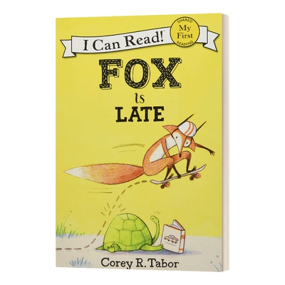 狐狸迟到了 英文原版 Fox Is Late I Can Read系列 儿童英语课外阅读 英文版 进口英语原版书籍