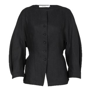 【精简衣橱】Marisfrolg玛丝菲尔春新款一字领廓形七分袖上衣