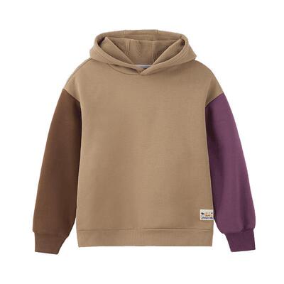 ebaer男女童加绒抑菌连帽卫衣