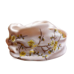 蜀绣真丝丝巾女桑蚕丝围巾送老师母亲闺蜜女朋友伴手礼情人节礼物