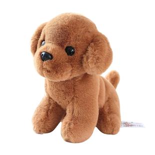 海利伟仿真泰迪狗毛绒玩具狗公仔可爱小狗安抚儿童睡觉抱抱玩偶女