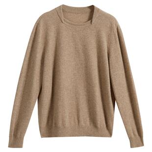 【裸感羊绒】YINER音儿女装冬季绵羊毛针织衫套头上衣