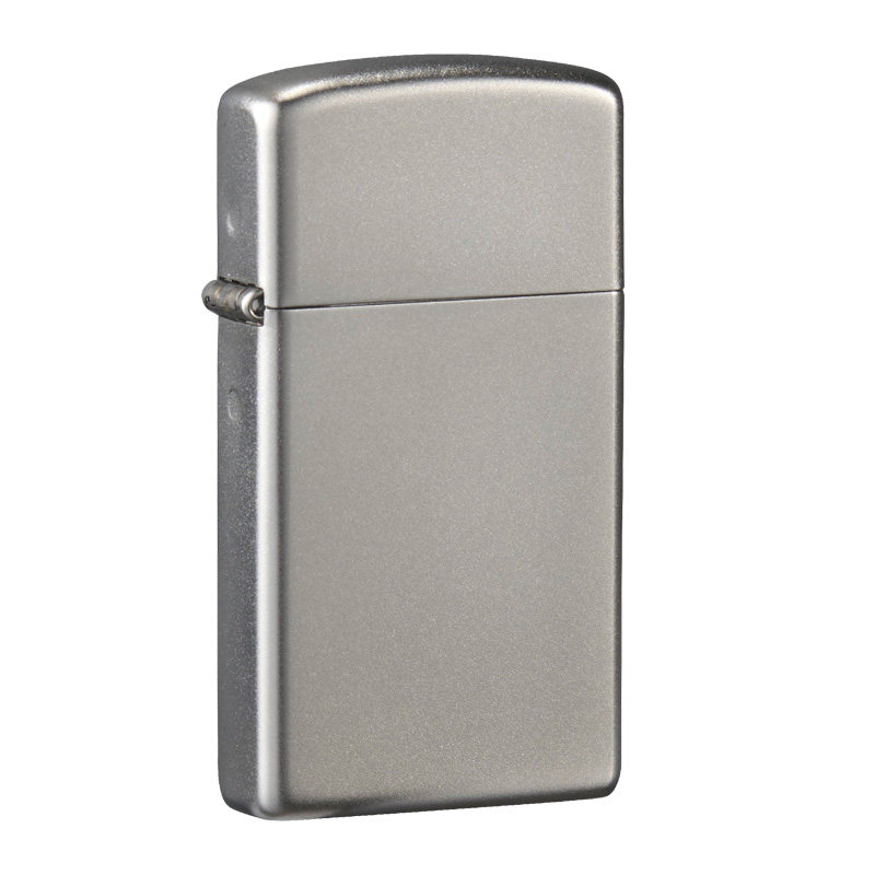 ZIPPO1605纤巧锻沙镀铬