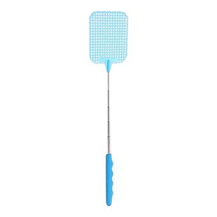 伸缩苍蝇拍新款塑料拍加长铁杆加厚手动家用打蚊子手持式灭蝇神器