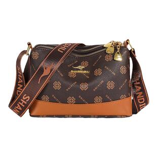 真皮中年妈妈包2024秋冬新款女包软皮包包多层休闲女士单肩斜挎包