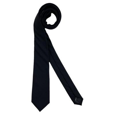 黑色领带手打莱卡棉免打哑光