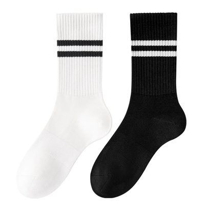 运动袜女健身中筒配瑜伽裤的袜子