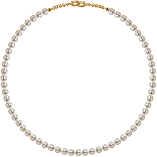 南珠宫经典百搭款 925银淡水珍珠项链 C-X085SD-J