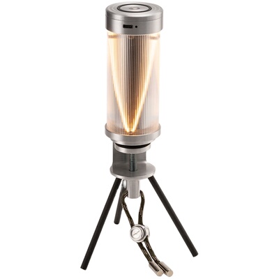 年轮公园亚克力桌面充电灯