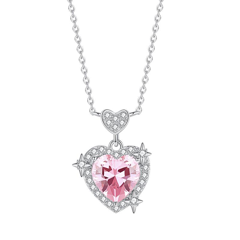 周大生密语星球项链纯银女生轻奢荧光手链设计感生日礼物送女友