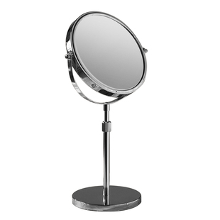 古迪可升降桌面台式高清化妆镜主卧高级轻奢梳妆专用放大伸缩镜子