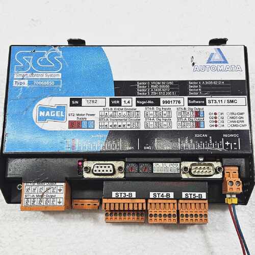 SCS SMART CONTROL SYSTEM AUTOMATA 70060850 CONTROLLER MODULE